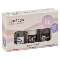 Set lacuri de unghii naturale 20-free, plant based, vegane, Nail Essentials - BENECOS