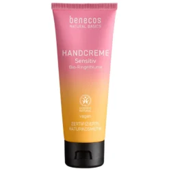 Crema de Maini Sensitiv pentru Piele Sensibila cu Galbenele Bio, 75ml - BENECOS