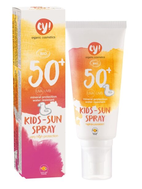 Spray bio protectie solara BEBE SI COPII, FPS 50+, 100ml - ECO COSMETICS