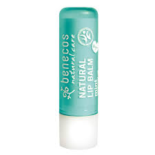 Balsam de buze cu unt de shea si menta 4,8 g - BENECOS