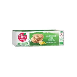 Biscuiţi cu lămâie şi chia - fara gluten 150 g - PLENIDAY