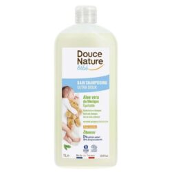 Şampon şi gel de duş BEBELUŞI ultradelicat 1 l - DOUCE NATURE